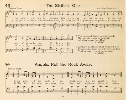 Select Sunday School Songs page 40