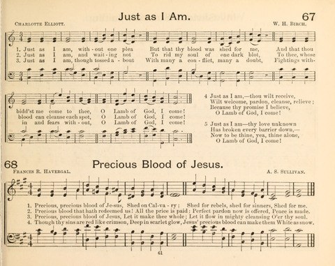 Select Sunday School Songs page 61