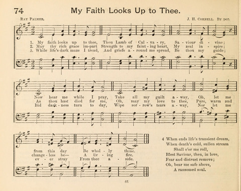 Select Sunday School Songs page 66