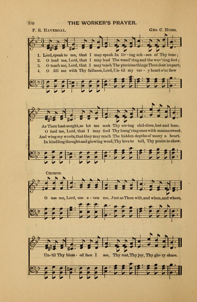 Sunlight in Sacred Song: New Collection of Gems for the Sunday School page 100