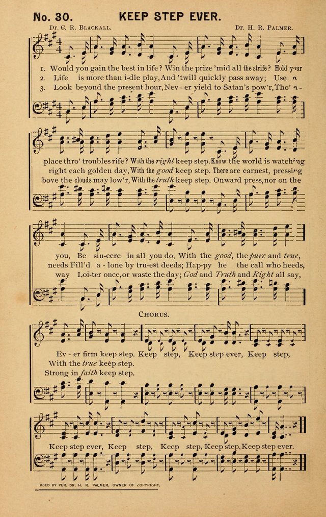 Sunshine: songs for Sunday schools page 30
