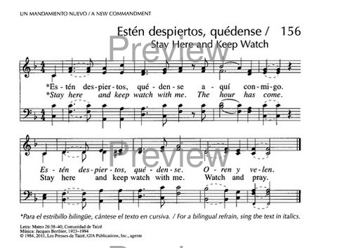 Santo, Santo, Santo: cantos para el pueblo de Dios = Holy, Holy, Holy: songs for the people of God page 237