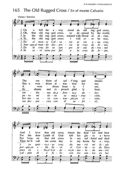 Santo, Santo, Santo: cantos para el pueblo de Dios = Holy, Holy, Holy: songs for the people of God page 250