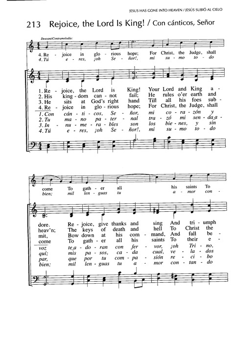 Rejoice The Lord Is King Hymnary Org