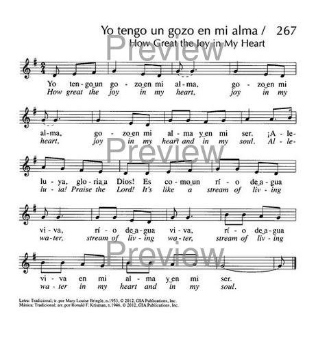 Santo, Santo, Santo: cantos para el pueblo de Dios = Holy, Holy, Holy: songs for the people of God page 423