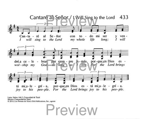Santo, Santo, Santo: cantos para el pueblo de Dios = Holy, Holy, Holy: songs for the people of God page 682