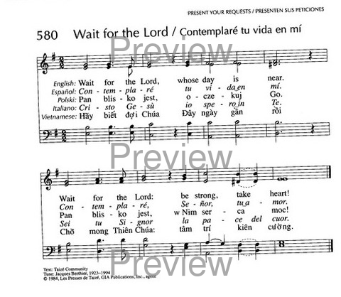 Santo, Santo, Santo: cantos para el pueblo de Dios = Holy, Holy, Holy: songs for the people of God page 886