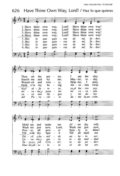 Have Thine Own Way, Lord | Hymnary.org