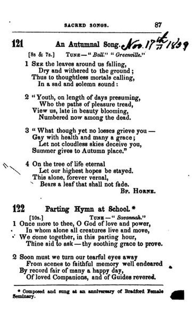 A Selection of Sacred Songs. 2nd ed. page 83