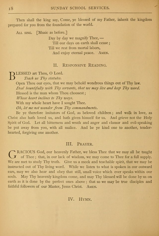 Sunday School Service Book and Hymnal page 35