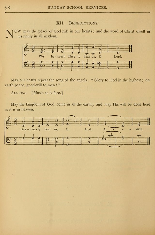Sunday School Service Book and Hymnal page 95