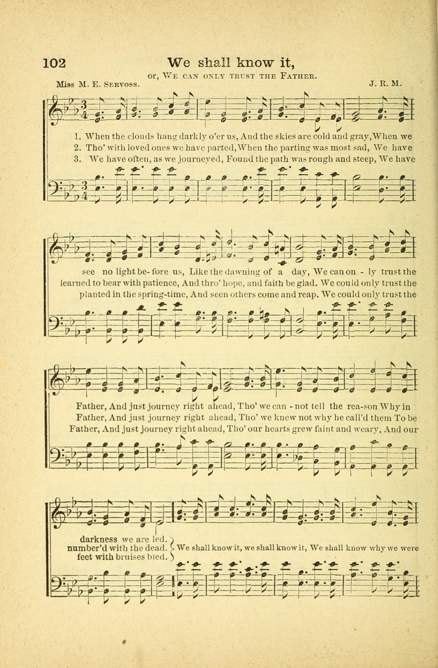 Songs for Sunday Schools and Gospel Meetings page 102