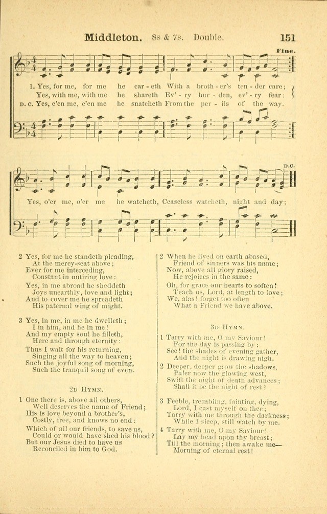 Songs for Sunday Schools and Gospel Meetings page 151