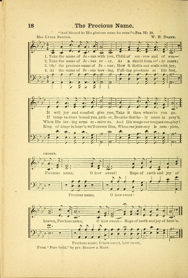Songs for Sunday Schools and Gospel Meetings page 18