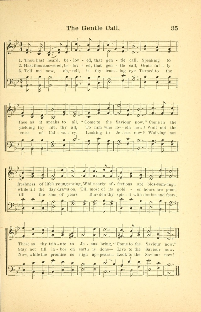 Songs for Sunday Schools and Gospel Meetings page 35