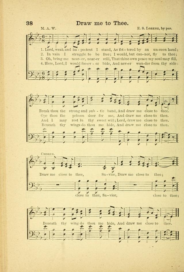 Songs for Sunday Schools and Gospel Meetings page 38