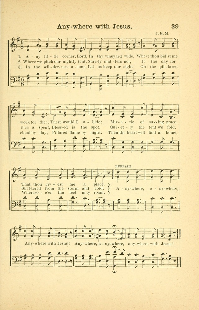 Songs for Sunday Schools and Gospel Meetings page 39