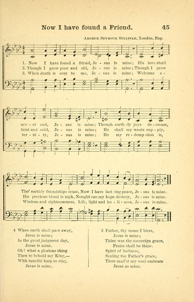 Songs for Sunday Schools and Gospel Meetings page 45