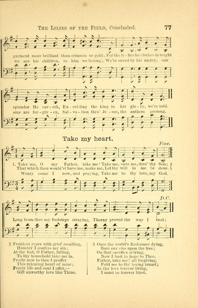 Songs for Sunday Schools and Gospel Meetings page 77