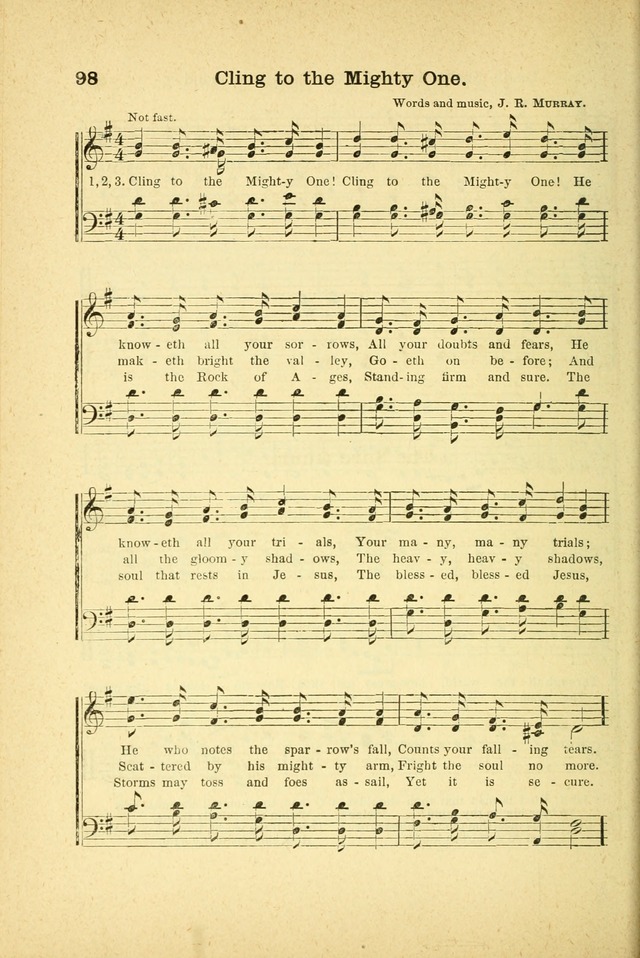 Songs for Sunday Schools and Gospel Meetings page 98