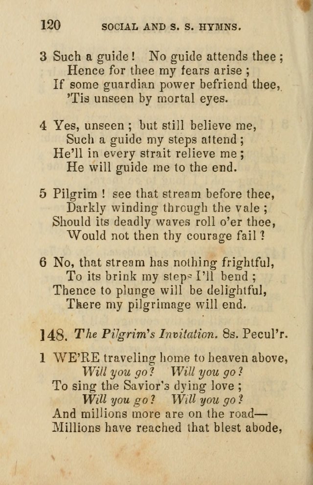 The Social and Sabbath School Hymn-Book. (5th ed.) page 123