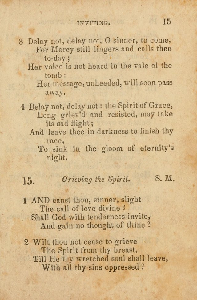 The Social and Sabbath School Hymn-Book. (5th ed.) page 16