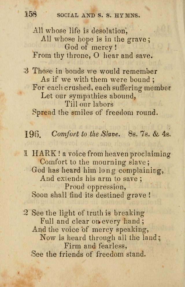 The Social and Sabbath School Hymn-Book. (5th ed.) page 161