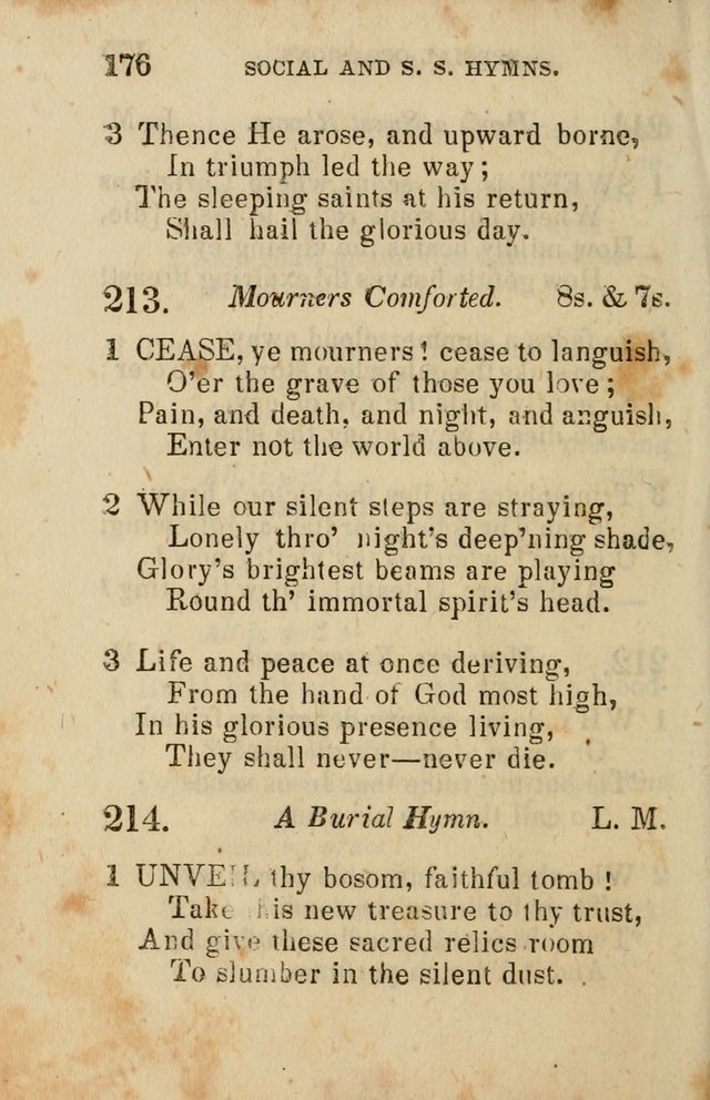 The Social and Sabbath School Hymn-Book. (5th ed.) page 179
