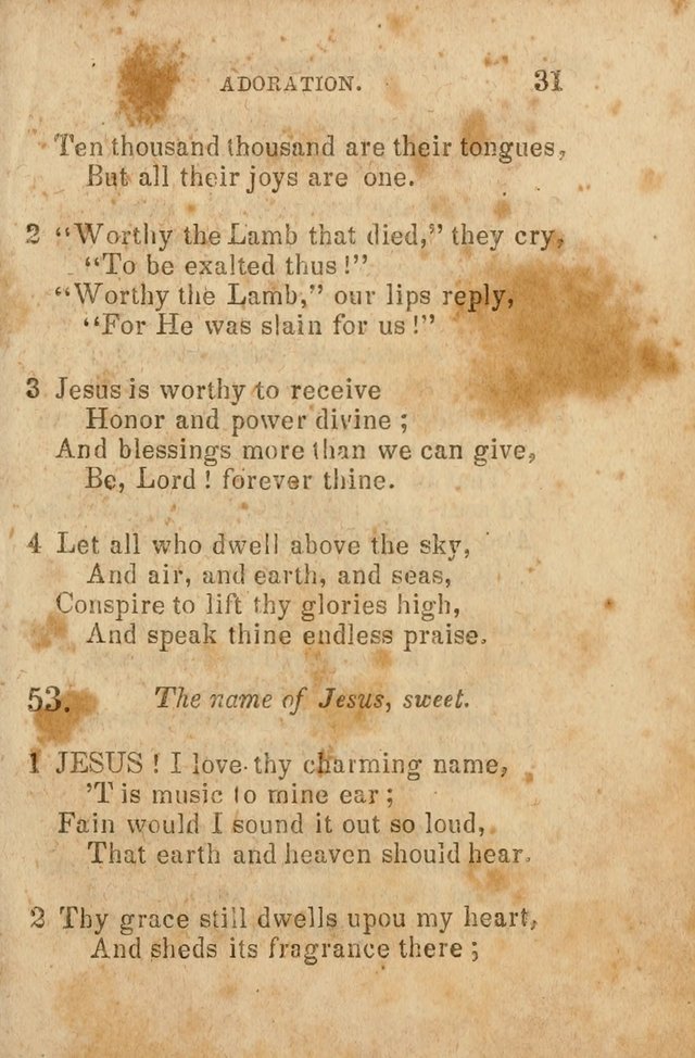 The Social and Sabbath School Hymn-Book. (5th ed.) page 32