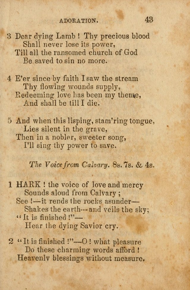 The Social and Sabbath School Hymn-Book. (5th ed.) page 44