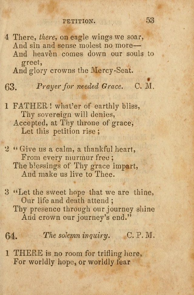 The Social and Sabbath School Hymn-Book. (5th ed.) page 54