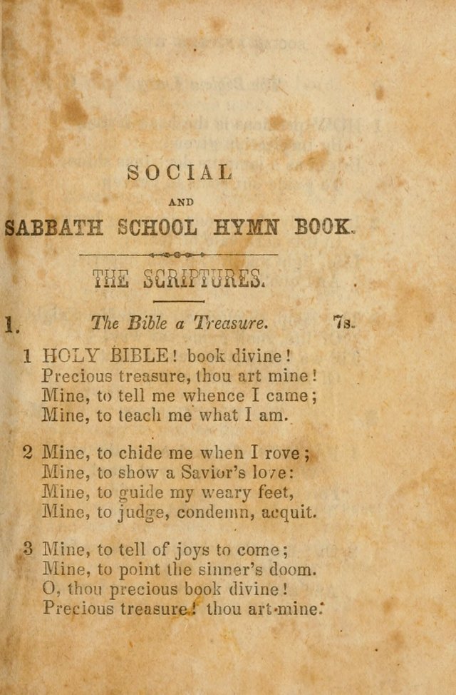 The Social and Sabbath School Hymn-Book. (5th ed.) page 6