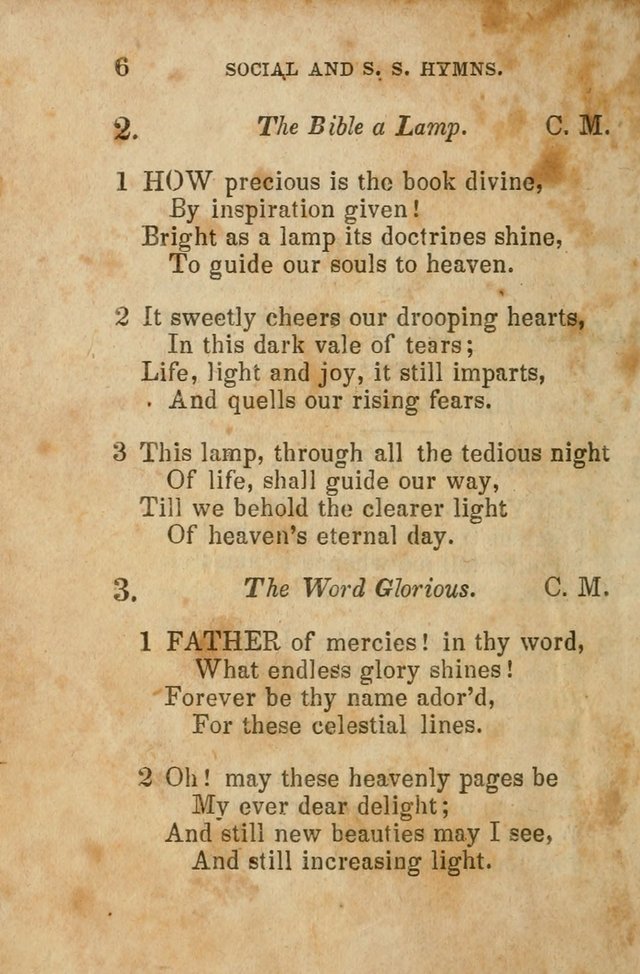 The Social and Sabbath School Hymn-Book. (5th ed.) page 7