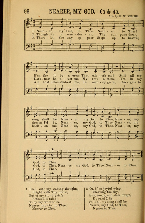 Sabbath Songs and Spiritual Hymns page 98