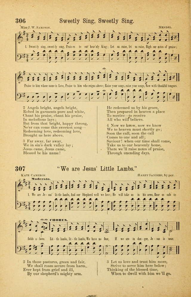 The Standard Sunday School Hymnal page 190