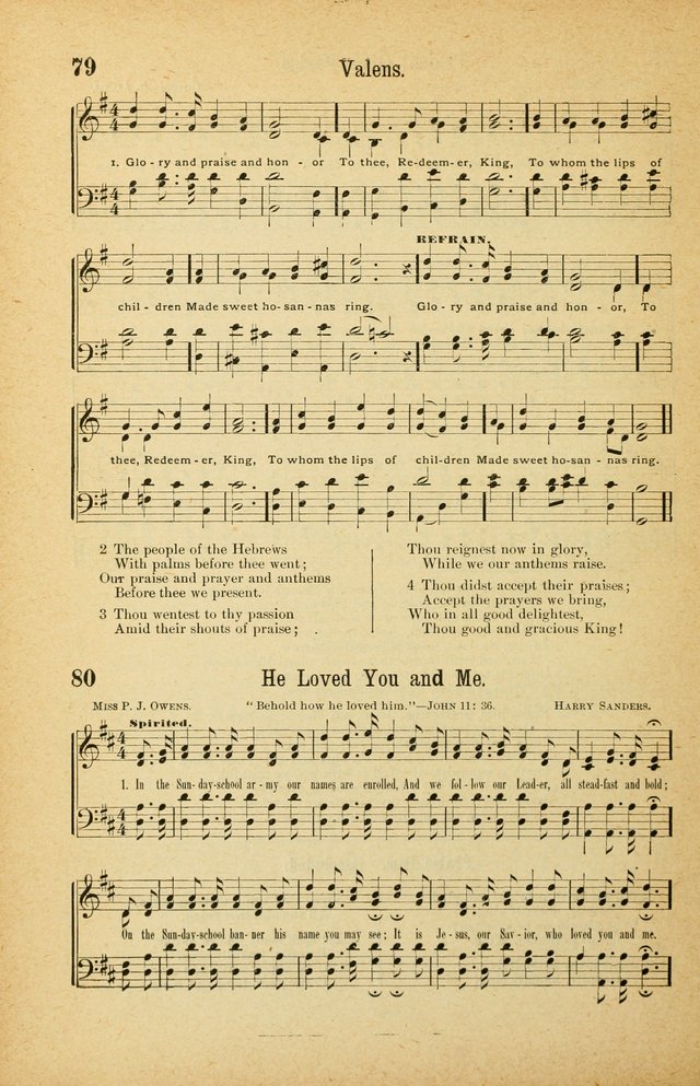 The Standard Sunday School Hymnal page 56