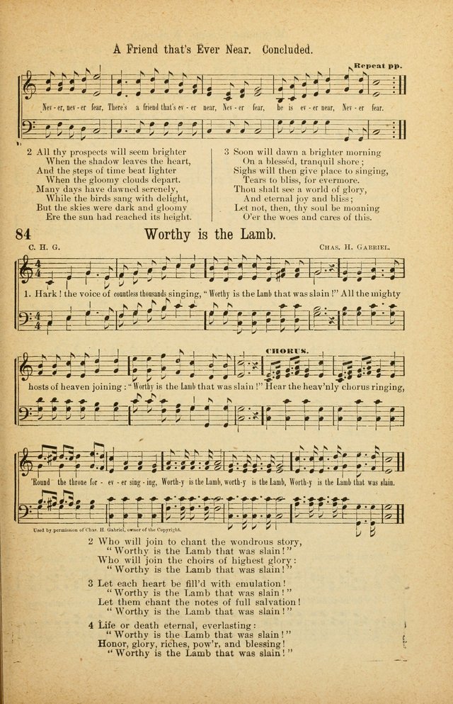 The Standard Sunday School Hymnal page 59