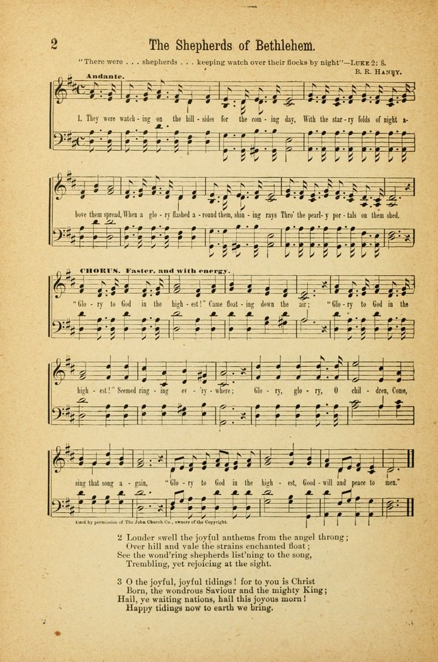 The Standard Sunday School Hymnal page 6