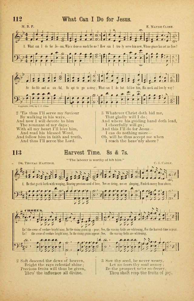 The Standard Sunday School Hymnal page 77