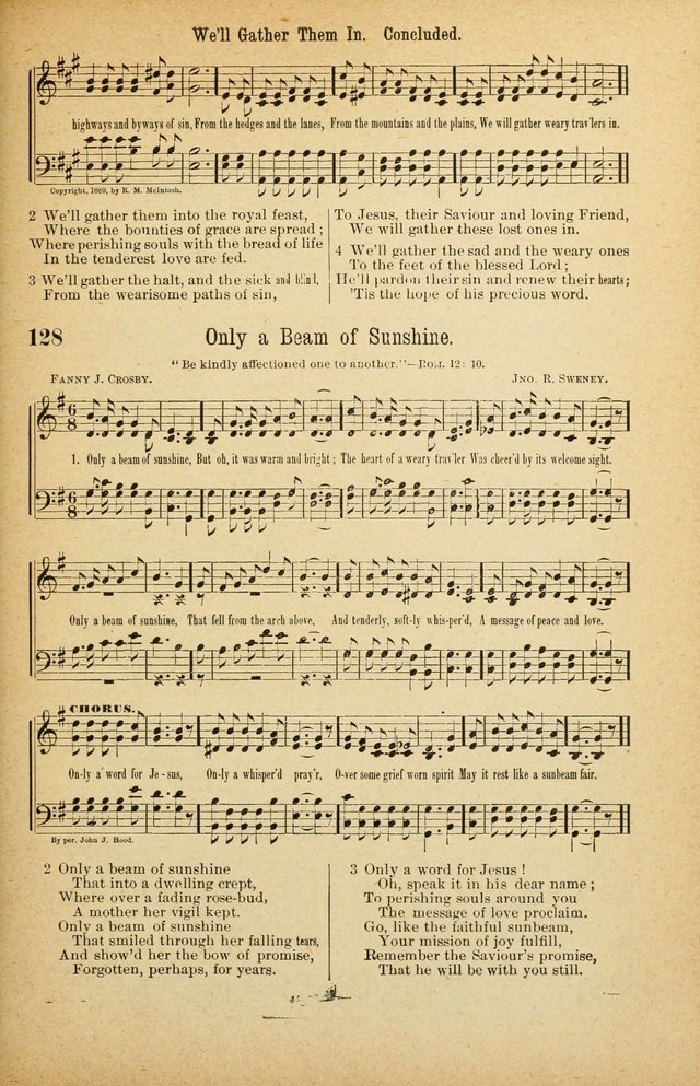 The Standard Sunday School Hymnal page 87