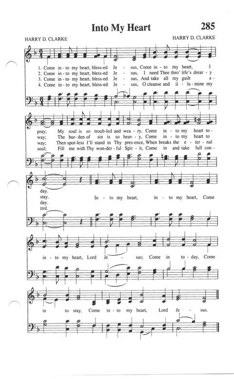 Soul-stirring Songs and Hymns (Rev. ed.) page 289