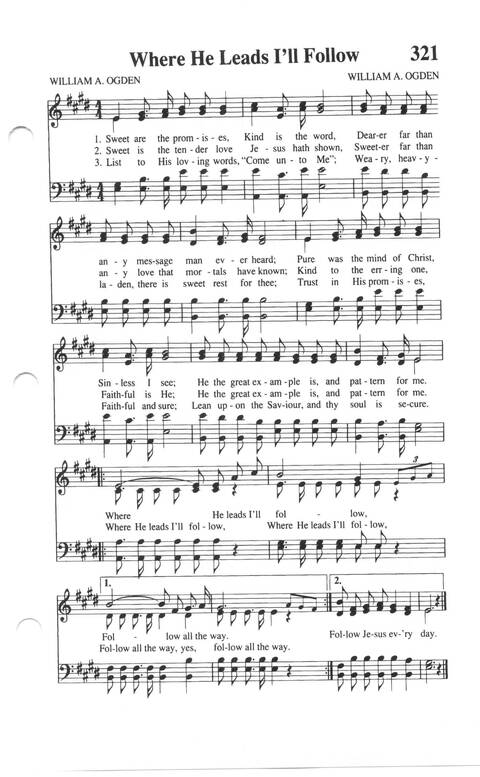 Soul-stirring Songs and Hymns (Rev. ed.) page 321