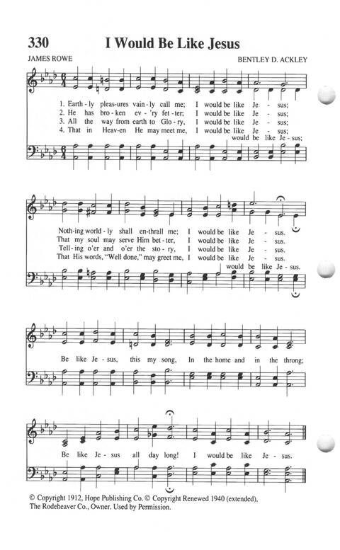 Soul-stirring Songs and Hymns (Rev. ed.) page 330