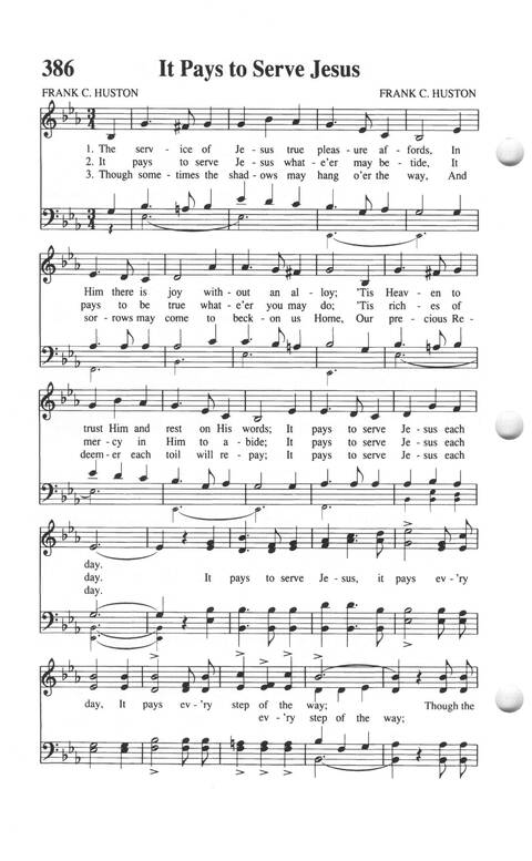 Soul-stirring Songs and Hymns (Rev. ed.) page 388