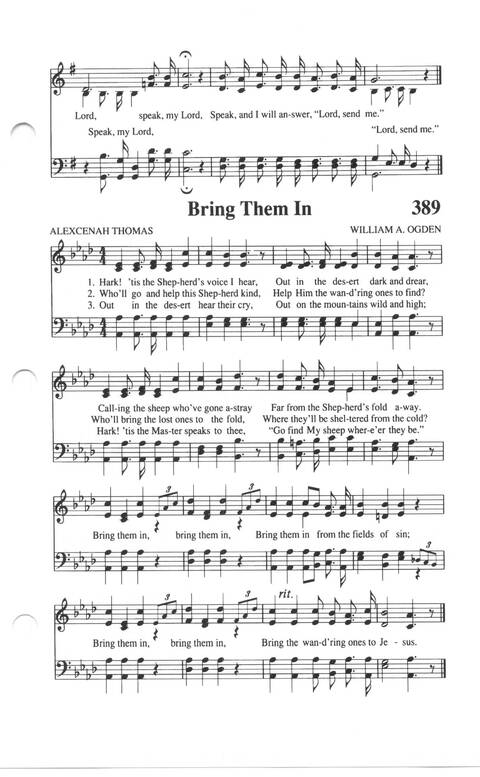 Soul-stirring Songs and Hymns (Rev. ed.) page 391