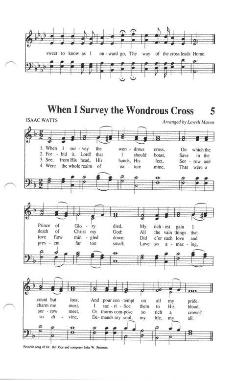 Soul-stirring Songs and Hymns (Rev. ed.) page 5
