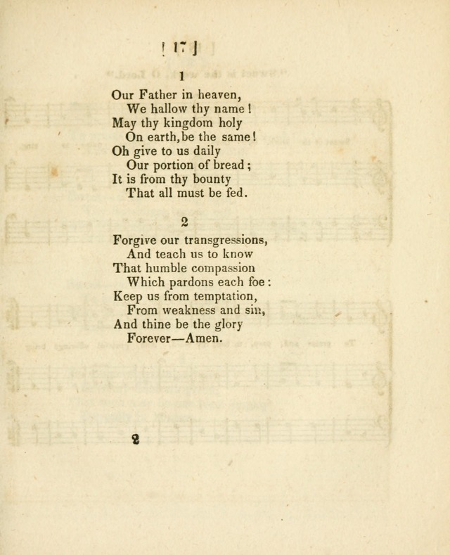 Sabbath School Songs: or hymns and music suitable for Sabbath schools page 17