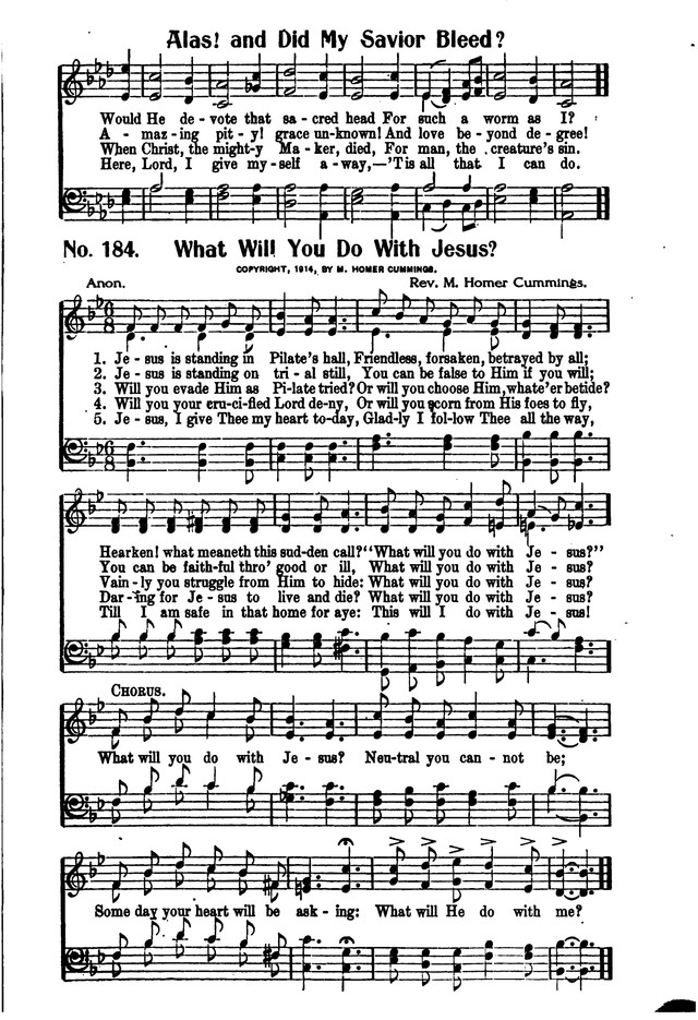 Songs of Salvation and Service. Revised page 181