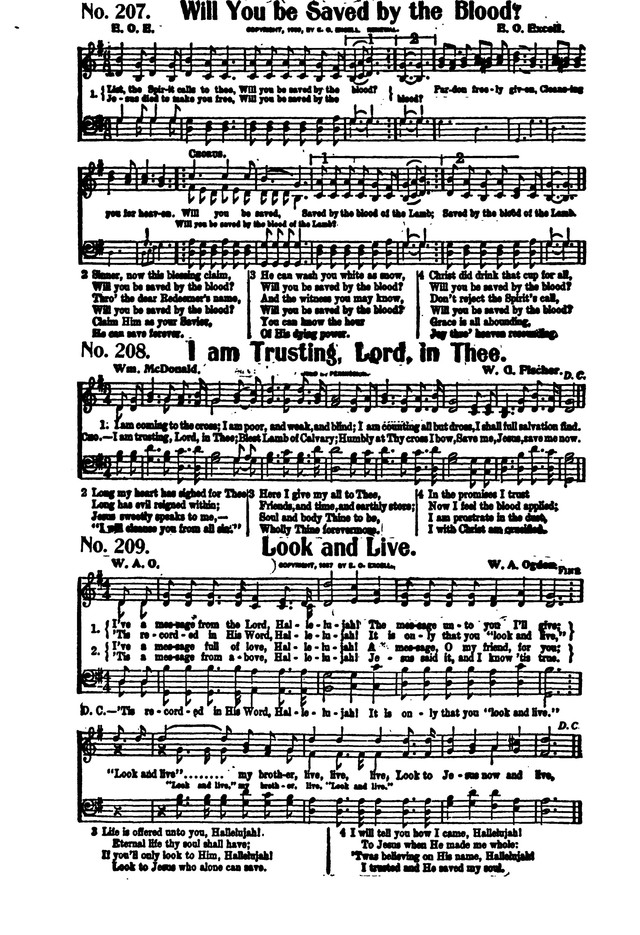 Songs of Salvation and Service. Revised page 190