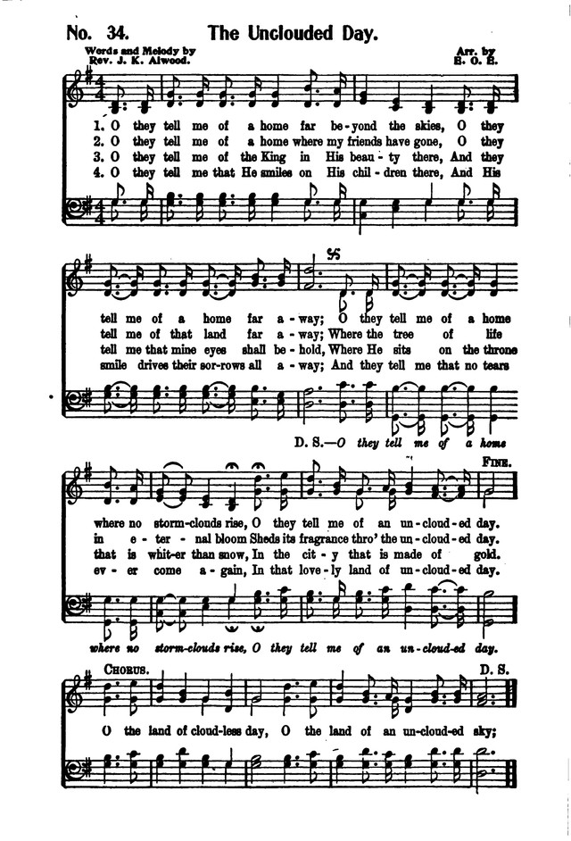Songs of Salvation and Service. Revised page 34